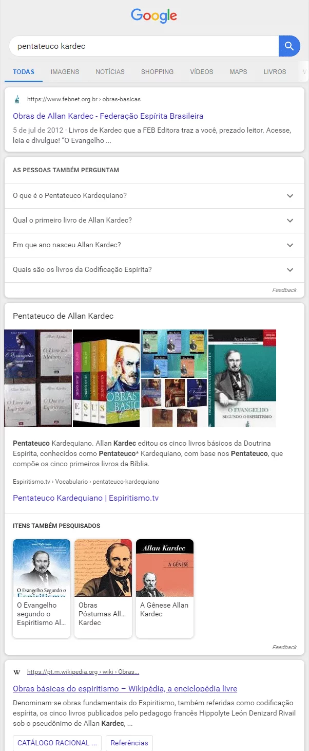 Estudo de Caso e o Poder do SEO Semântico 6 pentateuco kardec.png